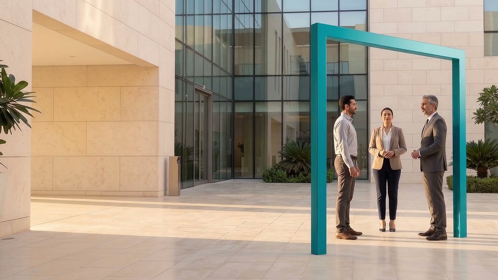 Still frame from the TMS Global recruitment film
